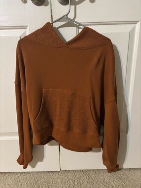 Zenana Outfitters Rust Orange Pullover Hoodie